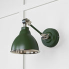 Smooth Nickel Brindley Wall Light in Heath-Wall Lights-Yester Home