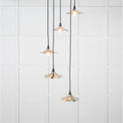Smooth Nickel Flora Cluster Pendant | From The Anvil - Cluster Pendants - From The Anvil - Yester Home