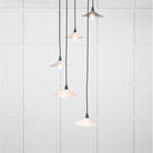 Smooth Nickel Flora Cluster Pendant in Birch | From The Anvil - Cluster Pendants - From The Anvil - Yester Home