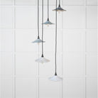 Smooth Nickel Flora Cluster Pendant in Birch | From The Anvil - Cluster Pendants - From The Anvil - Yester Home
