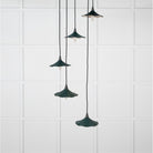 Smooth Nickel Flora Cluster Pendant in Dingle | From The Anvil-Cluster Pendants-Yester Home