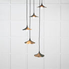 Smooth Nickel Flora Cluster Pendant in Dingle | From The Anvil-Cluster Pendants-Yester Home