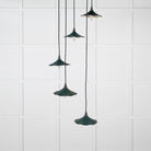 Smooth Nickel Flora Cluster Pendant in Dingle | From The Anvil-Cluster Pendants-Yester Home