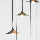 Smooth Nickel Flora Cluster Pendant in Dingle | From The Anvil - Cluster Pendants - From The Anvil - Yester Home