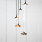 Smooth Nickel Flora Cluster Pendant in Dingle | From The Anvil-Cluster Pendants-Yester Home