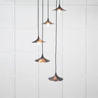 Smooth Nickel Flora Cluster Pendant in Dusk | From The Anvil-Cluster Pendants-Yester Home
