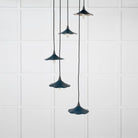 Smooth Nickel Flora Cluster Pendant in Dusk | From The Anvil-Cluster Pendants-Yester Home