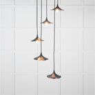 Smooth Nickel Flora Cluster Pendant in Dusk | From The Anvil - Cluster Pendants - From The Anvil - Yester Home