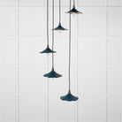 Smooth Nickel Flora Cluster Pendant in Dusk | From The Anvil - Cluster Pendants - From The Anvil - Yester Home