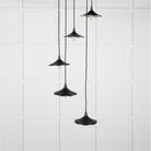 Smooth Nickel Flora Cluster Pendant in Elan Black | From The Anvil - Cluster Pendants - From The Anvil - Yester Home