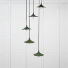 Smooth Nickel Flora Cluster Pendant in Heath | From The Anvil-Cluster Pendants-Yester Home