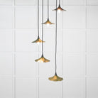 Smooth Nickel Flora Cluster Pendant in Heath | From The Anvil-Cluster Pendants-Yester Home