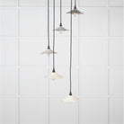 Smooth Nickel Flora Cluster Pendant in Teasel | From The Anvil-Cluster Pendants-Yester Home