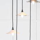 Smooth Nickel Flora Cluster Pendant in Teasel | From The Anvil-Cluster Pendants-Yester Home