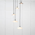 Smooth Nickel Flora Cluster Pendant in Teasel | From The Anvil-Cluster Pendants-Yester Home