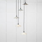 Smooth Nickel Flora Cluster Pendant in Teasel | From The Anvil-Cluster Pendants-Yester Home