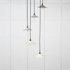 Smooth Nickel Flora Cluster Pendant in Teasel | From The Anvil - Cluster Pendants - From The Anvil - Yester Home