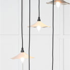Smooth Nickel Flora Cluster Pendant in Teasel | From The Anvil - Cluster Pendants - From The Anvil - Yester Home