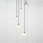 Smooth Nickel Flora Cluster Pendant in Teasel | From The Anvil-Cluster Pendants-Yester Home