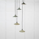 Smooth Nickel Flora Cluster Pendant in Tump | From The Anvil-Cluster Pendants-Yester Home