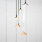Smooth Nickel Flora Cluster Pendant in Tump | From The Anvil - Cluster Pendants - From The Anvil - Yester Home