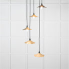 Smooth Nickel Flora Cluster Pendant in Tump | From The Anvil-Cluster Pendants-Yester Home