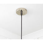 Smooth Nickel Flora Pendant | From The Anvil - Ceiling Lights - From The Anvil - Yester Home