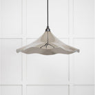 Smooth Nickel Flora Pendant | From The Anvil-Ceiling Pendants-Yester Home