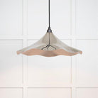 Smooth Nickel Flora Pendant | From The Anvil-Ceiling Pendants-Yester Home