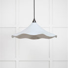 Smooth Nickel Flora Pendant in Birch | From The Anvil-Ceiling Pendants-Yester Home