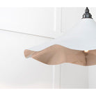 Smooth Nickel Flora Pendant in Birch | From The Anvil-Ceiling Pendants-Yester Home