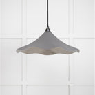 Smooth Nickel Flora Pendant in Bluff | From The Anvil - Ceiling Lights - From The Anvil - Yester Home