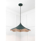 Smooth Nickel Flora Pendant in Dingle | From The Anvil - Ceiling Lights - From The Anvil - Yester Home