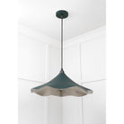 Smooth Nickel Flora Pendant in Dingle | From The Anvil - Ceiling Lights - From The Anvil - Yester Home