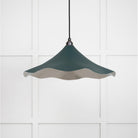 Smooth Nickel Flora Pendant in Dingle | From The Anvil-Ceiling Pendants-Yester Home