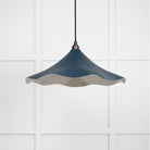 Smooth Nickel Flora Pendant in Dusk | From The Anvil-Ceiling Pendants-Yester Home