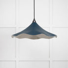 Smooth Nickel Flora Pendant in Dusk | From The Anvil-Ceiling Pendants-Yester Home