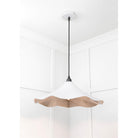 Smooth Nickel Flora Pendant in Flock | From The Anvil - Ceiling Lights - From The Anvil - Yester Home