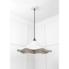 Smooth Nickel Flora Pendant in Flock | From The Anvil - Ceiling Lights - From The Anvil - Yester Home