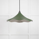Smooth Nickel Flora Pendant in Heath | From The Anvil-Ceiling Pendants-Yester Home