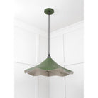 Smooth Nickel Flora Pendant in Heath | From The Anvil-Ceiling Pendants-Yester Home