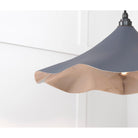 Smooth Nickel Flora Pendant in Slate | From The Anvil - Ceiling Lights - From The Anvil - Yester Home