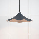 Smooth Nickel Flora Pendant in Soot | From The Anvil - Ceiling Lights - From The Anvil - Yester Home