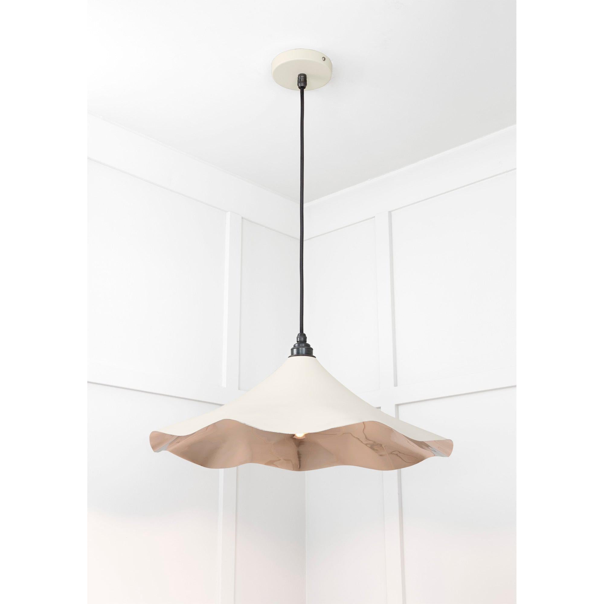 Smooth Nickel Flora Pendant in Teasel | From The Anvil - Ceiling Lights - From The Anvil - Yester Home