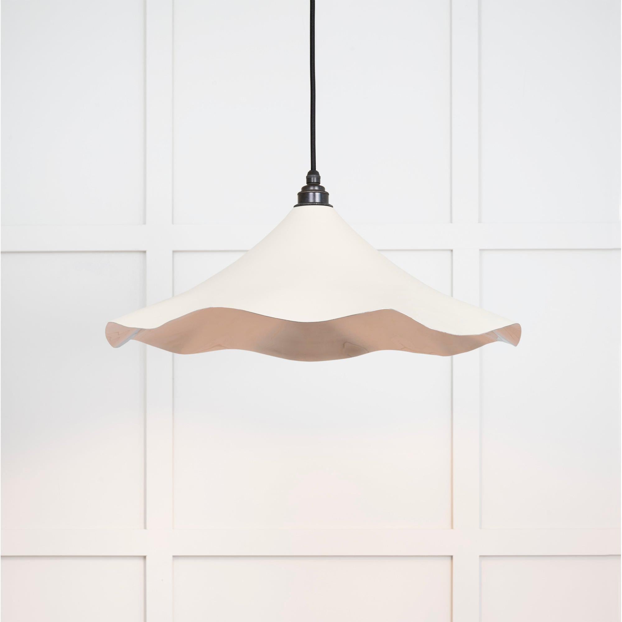 Smooth Nickel Flora Pendant in Teasel | From The Anvil - Ceiling Lights - From The Anvil - Yester Home