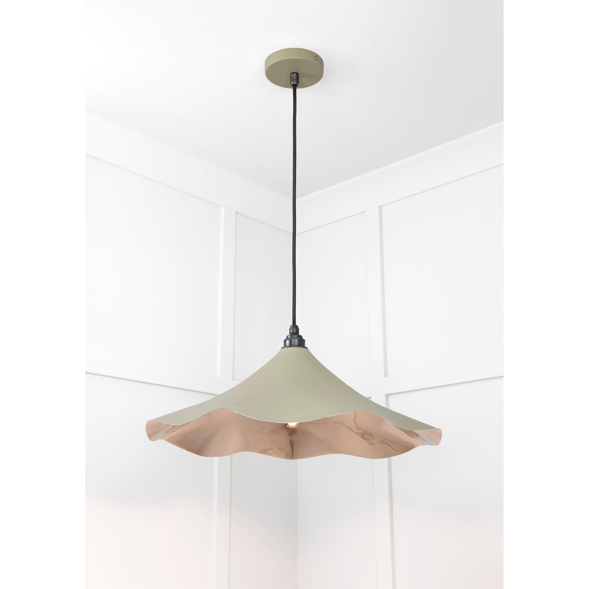 Smooth Nickel Flora Pendant in Tump | From The Anvil - Ceiling Lights - From The Anvil - Yester Home
