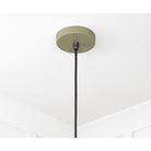 Smooth Nickel Flora Pendant in Tump | From The Anvil-Ceiling Pendants-Yester Home