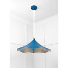 Smooth Nickel Flora Pendant in Upstream | From The Anvil - Ceiling Lights - From The Anvil - Yester Home
