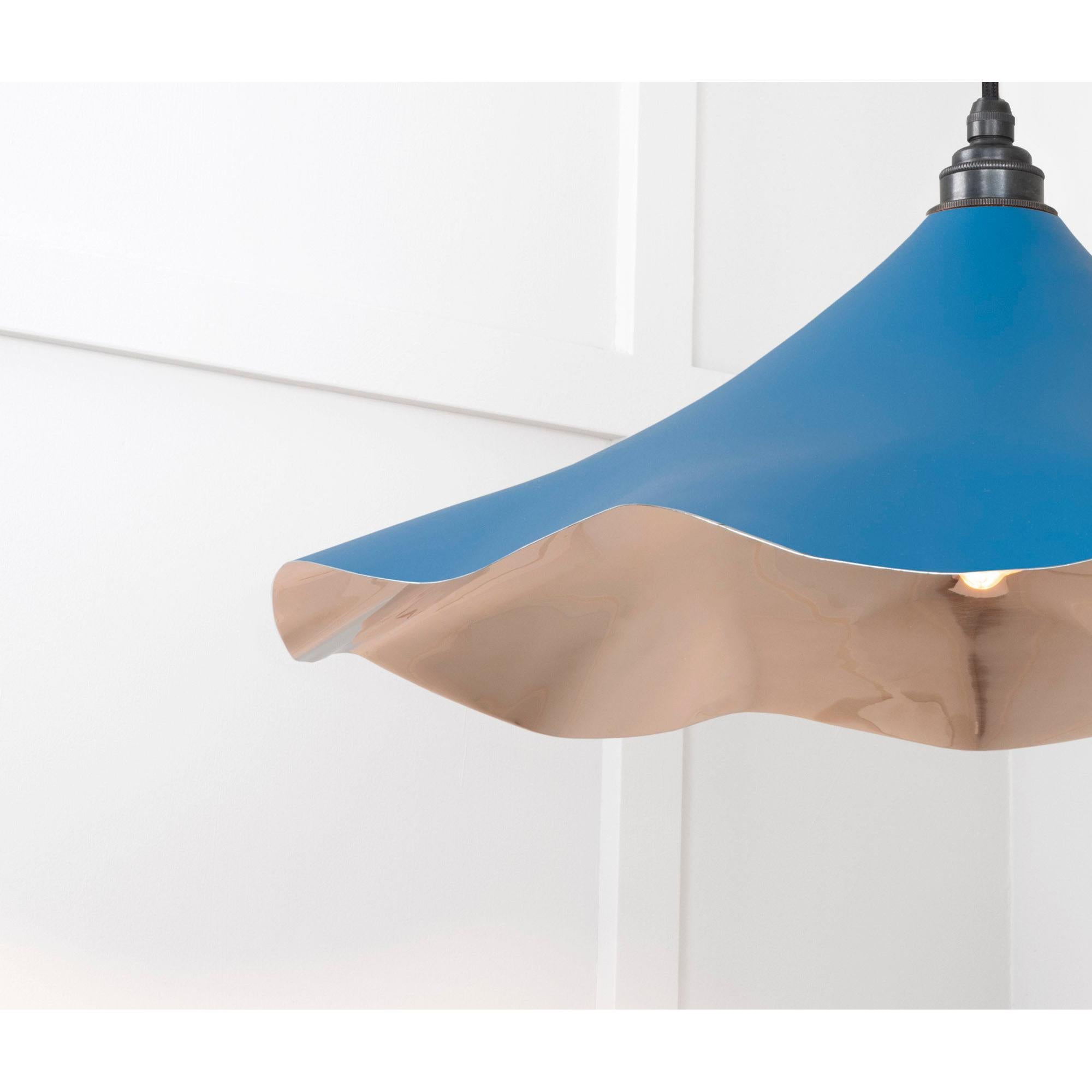 Smooth Nickel Flora Pendant in Upstream | From The Anvil - Ceiling Lights - From The Anvil - Yester Home