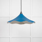 Smooth Nickel Flora Pendant in Upstream | From The Anvil-Ceiling Pendants-Yester Home
